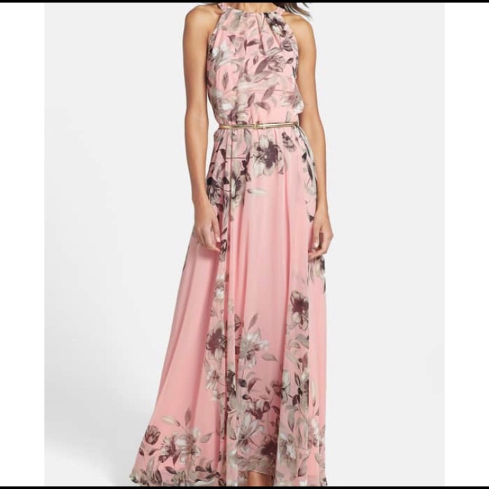 Eliza J halter dress